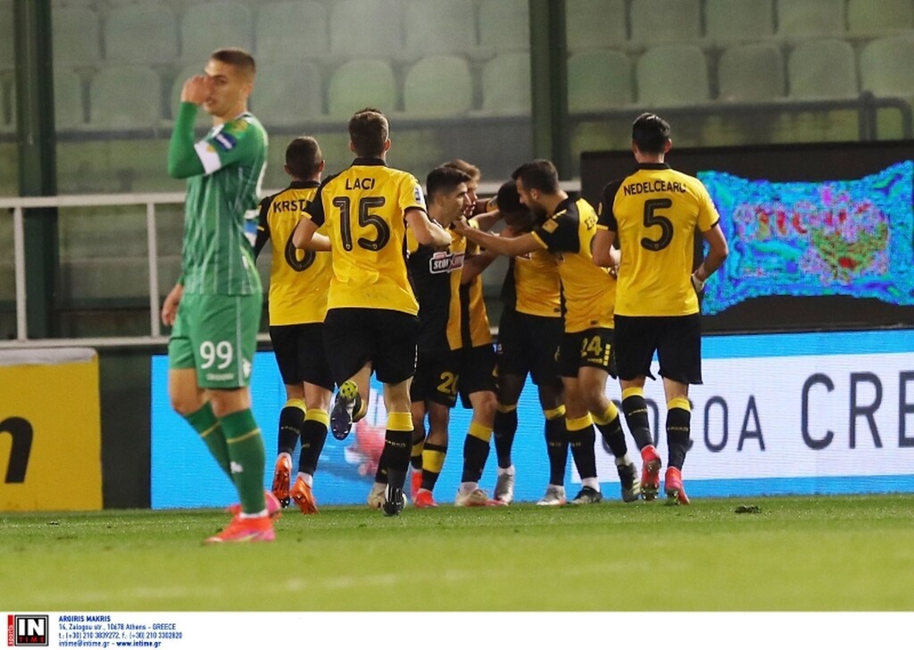 Παναθηναϊκός-ΑΕΚ: Αμυντικό μπέρδεμα και ισοφάριση - Το γκολ του Λιβάι Γκαρσία (video)