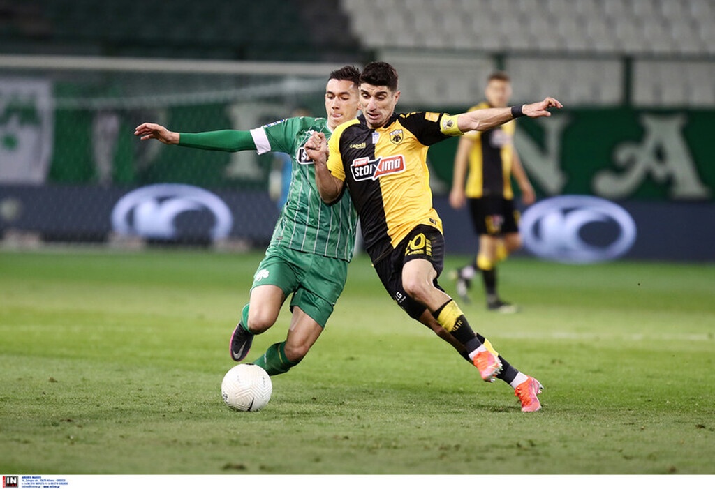 Παναθηναϊκός-ΑΕΚ 1-1: Έτσι οδηγήθηκαν στην ισοπαλία οι δύο μονομάχοι (video+photos)