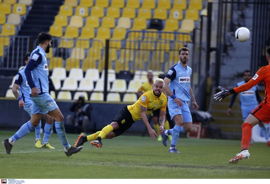 Άρης-Ατρόμητος: Κεφαλιά «ψαράκι» και 2-0 - Το γκολ του Σάσα (video)