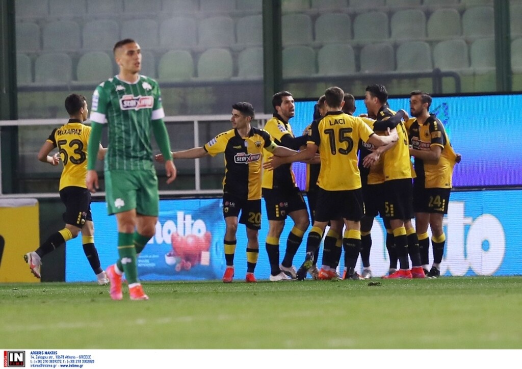 Παναθηναϊκός-ΑΕΚ: Αμυντικό μπέρδεμα και ισοφάριση - Το γκολ του Λιβάι Γκαρσία (video)