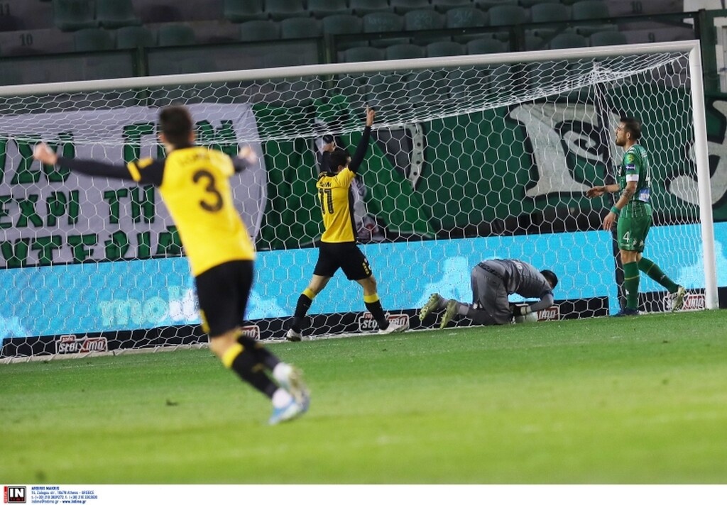 Παναθηναϊκός-ΑΕΚ: Αμυντικό μπέρδεμα και ισοφάριση - Το γκολ του Λιβάι Γκαρσία (video)