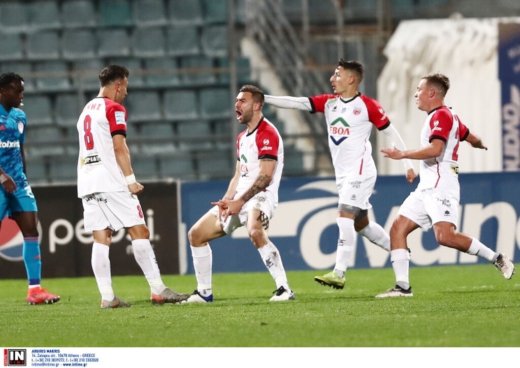 ΝΠΣ Βόλος-Ολυμπιακός: Απάντηση με Γκρίλο - Η αντίδραση του Μπέου στο γκολ (video)