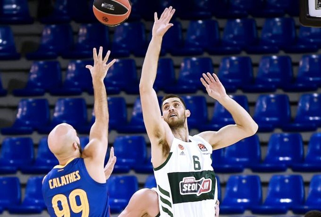 Παναθηναϊκός ΟΠΑΠ-Μπαρτσελόνα: Τιμούν τον Καλάθη οι «πράσινοι»