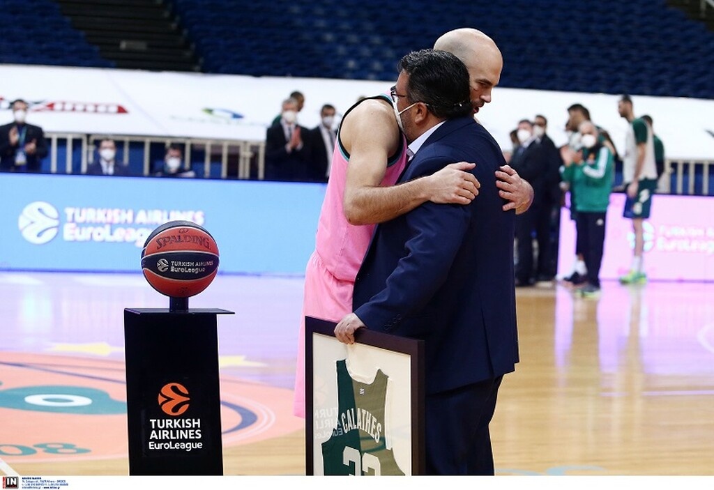Παναθηναϊκός ΟΠΑΠ-Μπαρτσελόνα: Η υποδοχή στον Νικ Καλάθη και η βράβευσή του (videos+photos)