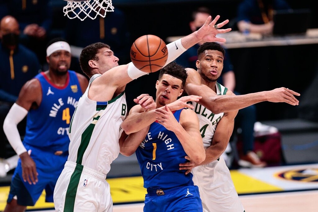 NBA: Συντριβή για Μπακς από Νάγκετς - Πάλευε μόνος ο Γιάννης (photos+video)