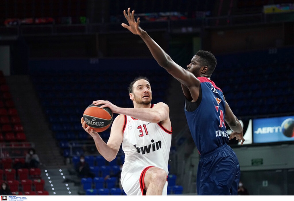 Μπασκόνια - Ολυμπιακός 91-66: Διασυρμός και αρνητικό ρεκόρ (video+photos)