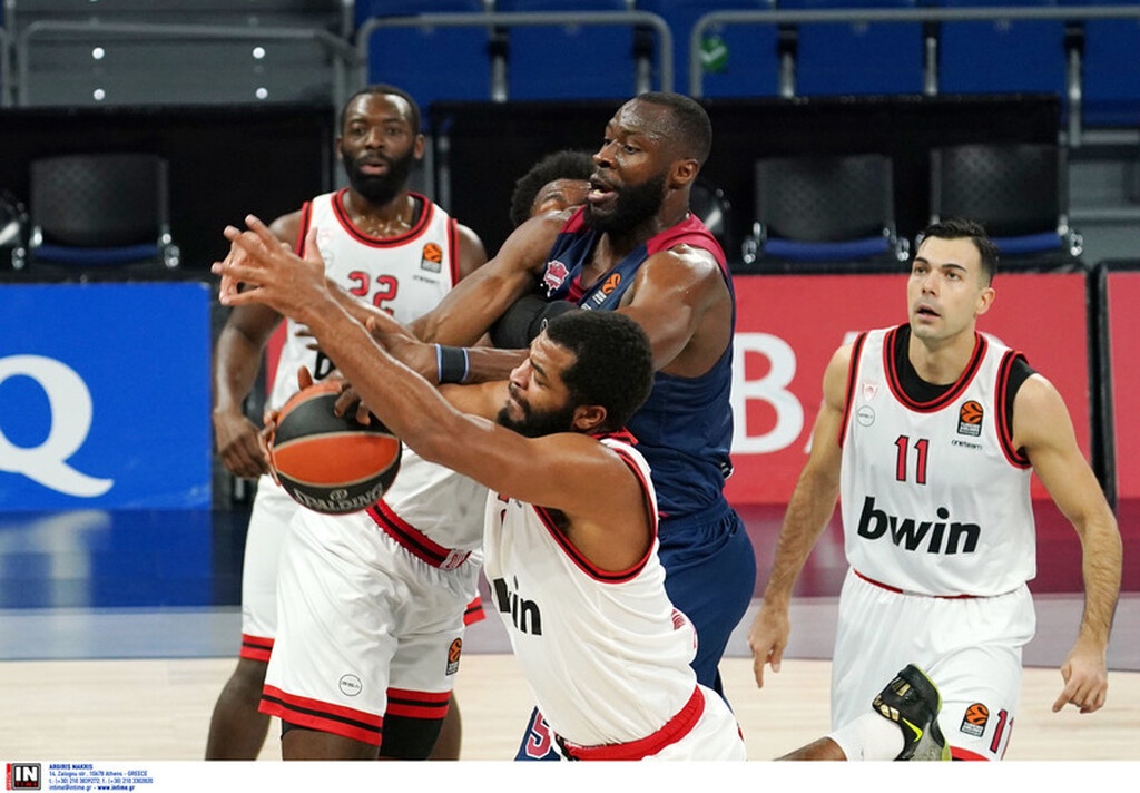 Μπασκόνια - Ολυμπιακός 91-66: Διασυρμός και αρνητικό ρεκόρ (video+photos)