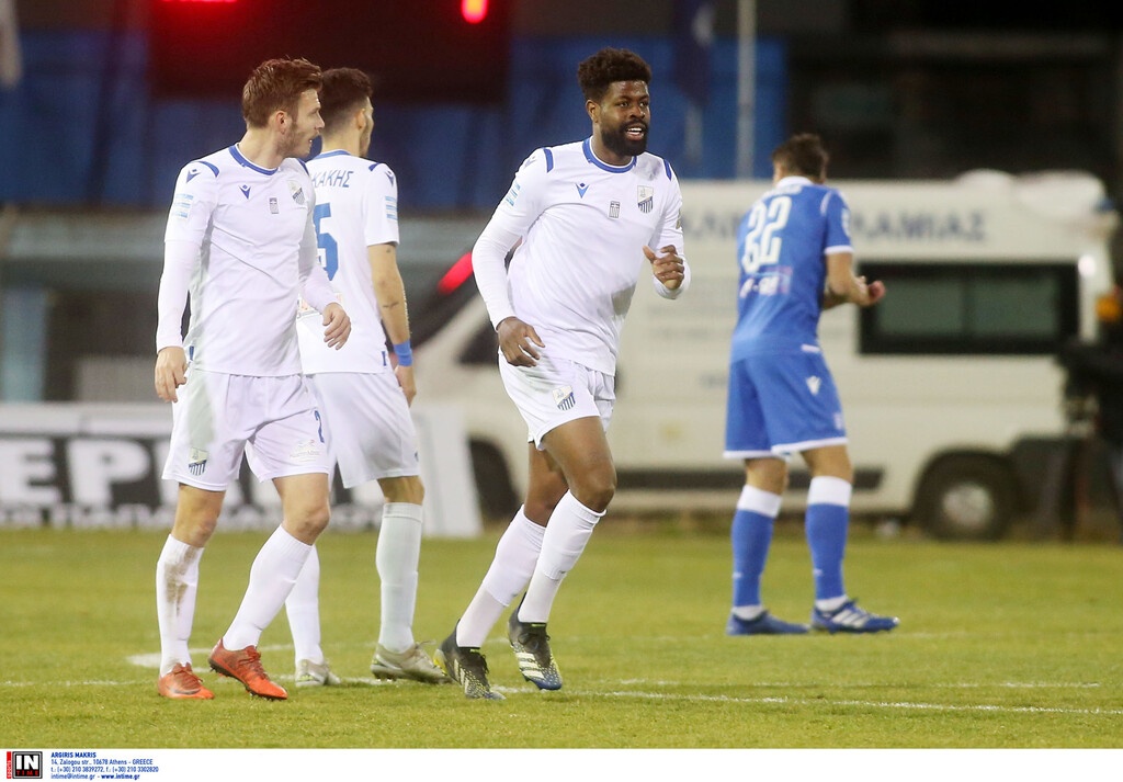 Λαμία-ΠΑΟΚ: Εκμεταλλεύτηκε τα λάθη ο Τζέιμς και ισοφάρισε (video+photos)