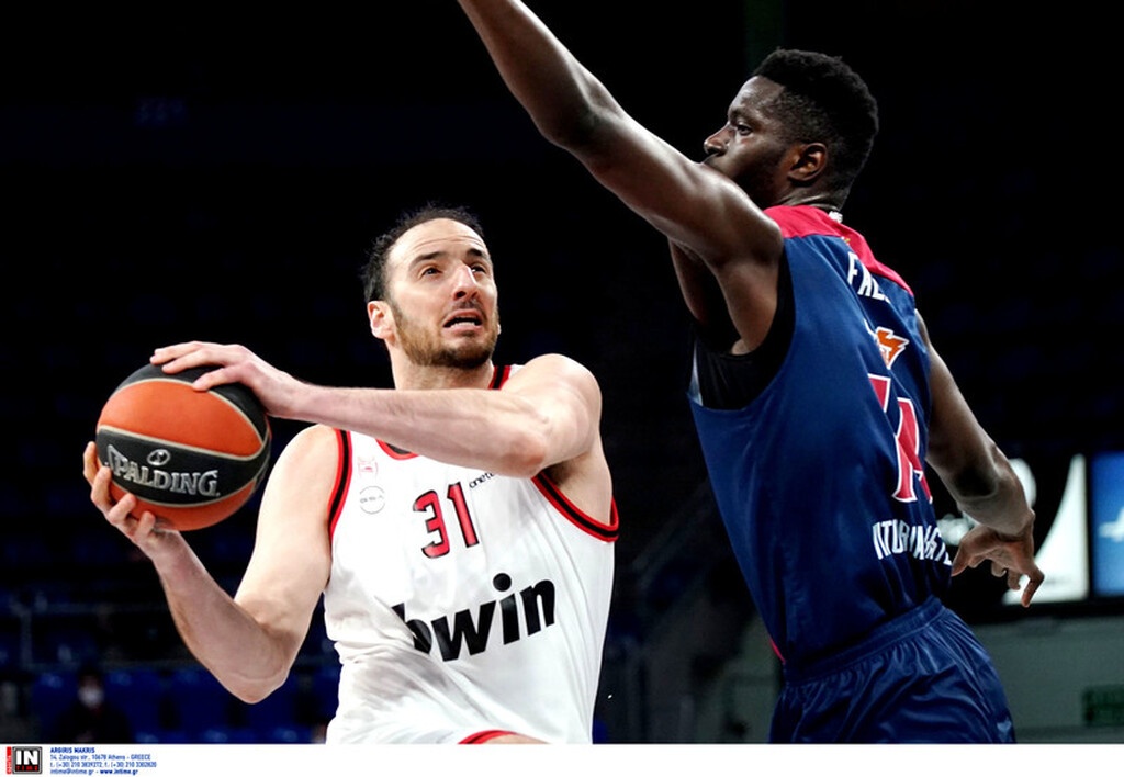 Μπασκόνια - Ολυμπιακός 91-66: Διασυρμός και αρνητικό ρεκόρ (video+photos)