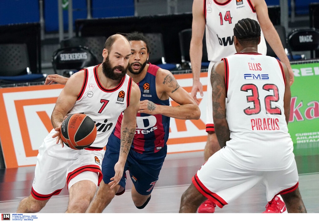 Μπασκόνια - Ολυμπιακός 91-66: Διασυρμός και αρνητικό ρεκόρ (video+photos)