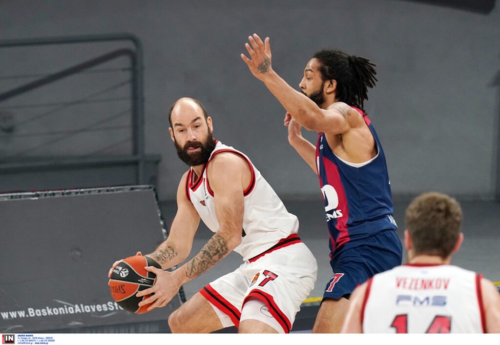 Μπασκόνια - Ολυμπιακός 91-66: Διασυρμός και αρνητικό ρεκόρ (video+photos)