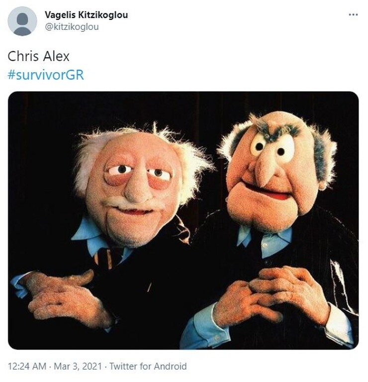 Survivor: Επικό τρολάρισμα στο Twitter με Αλέξη-Κρις - Οι πρώτοι αντιστασιακοί σε ριάλιτι (pics+vid)