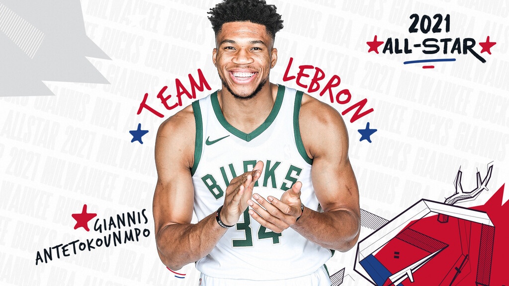 NBA All-Star Game: Στην ομάδα του ΛεΜπρόν ο Αντετοκούνμπο (photos+videos)