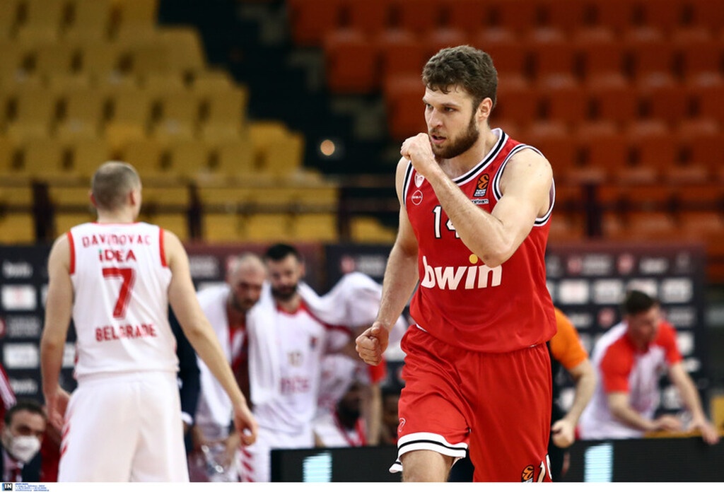 Ολυμπιακός - Ερυθρός Αστέρας 94-79: Έβαλε «φρένο» στον κατήφορο του (videos+photos)