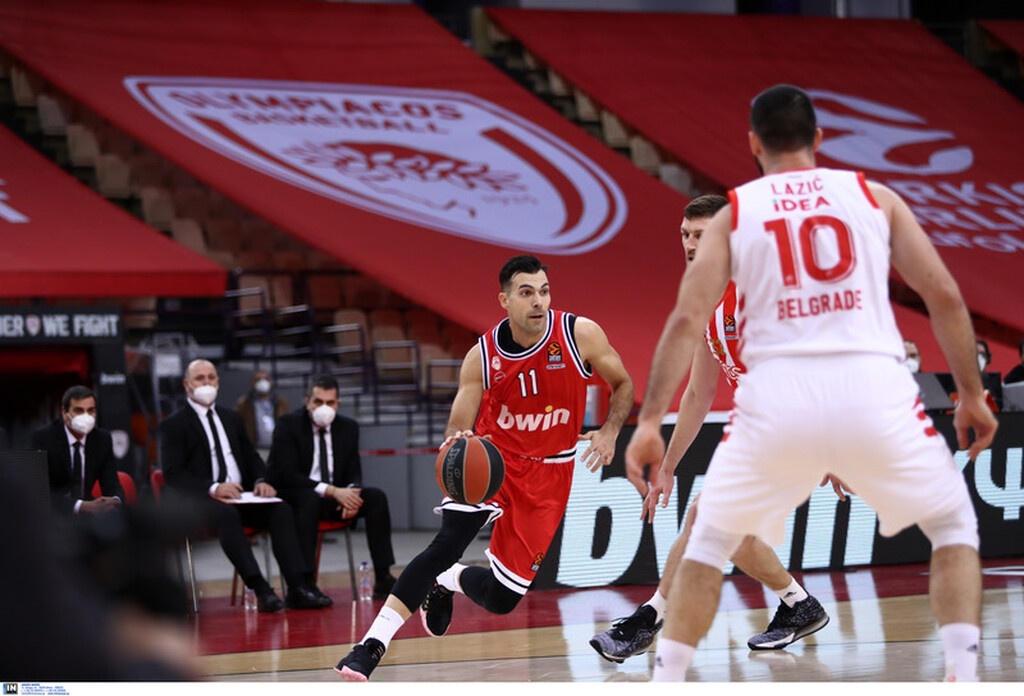 Ολυμπιακός - Ερυθρός Αστέρας 94-79: Έβαλε «φρένο» στον κατήφορο του (videos+photos)
