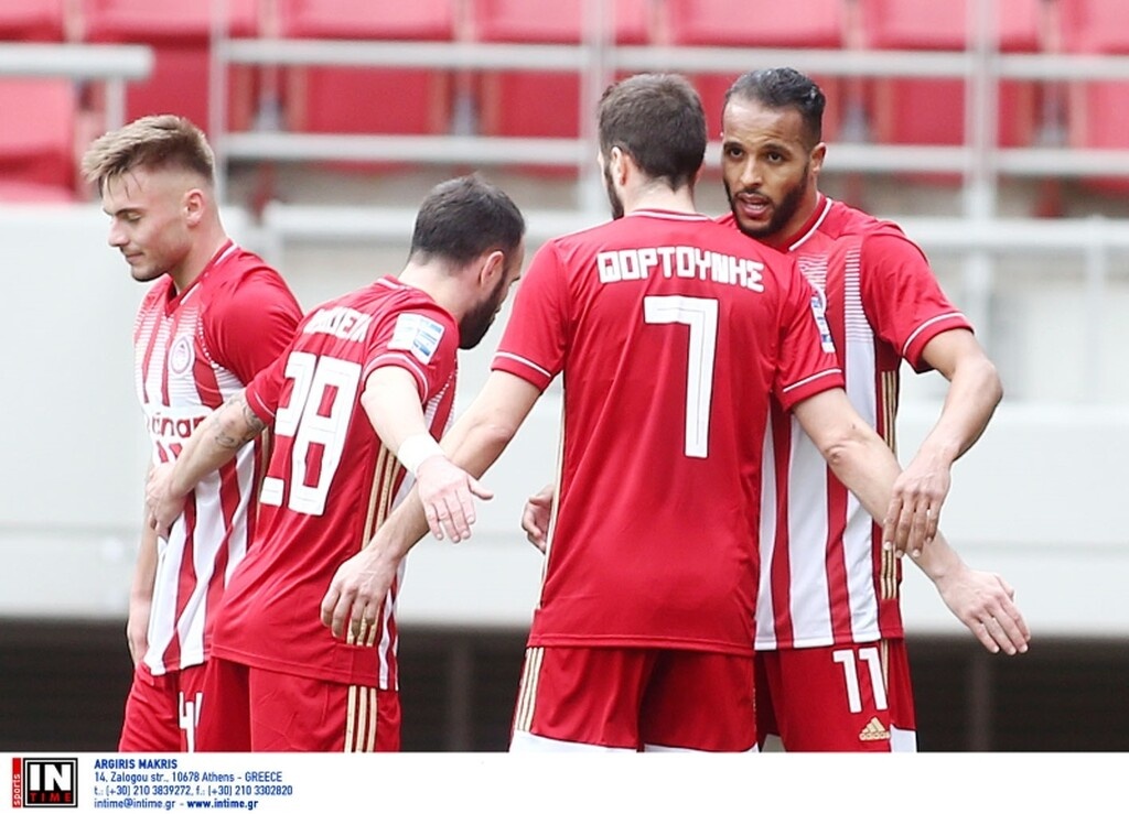 Ολυμπιακός-Λαμία: «Πάγωσαν» και με Παπασταθόπουλο, σκόραρε ο Ελ Αραμπί (photos+videos)