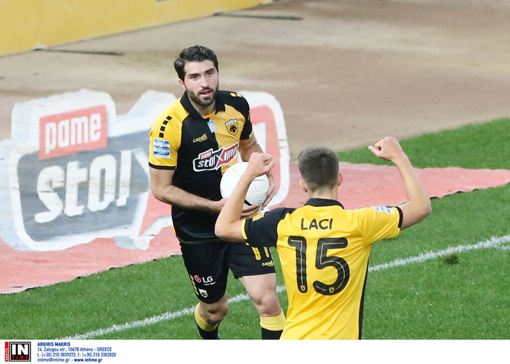 ΑΕΚ-Απόλλων Σμύρνης 2-0: Το «κάθαρισε» με Καρίμ και «έπιασε» τον Άρη (photos+videos)