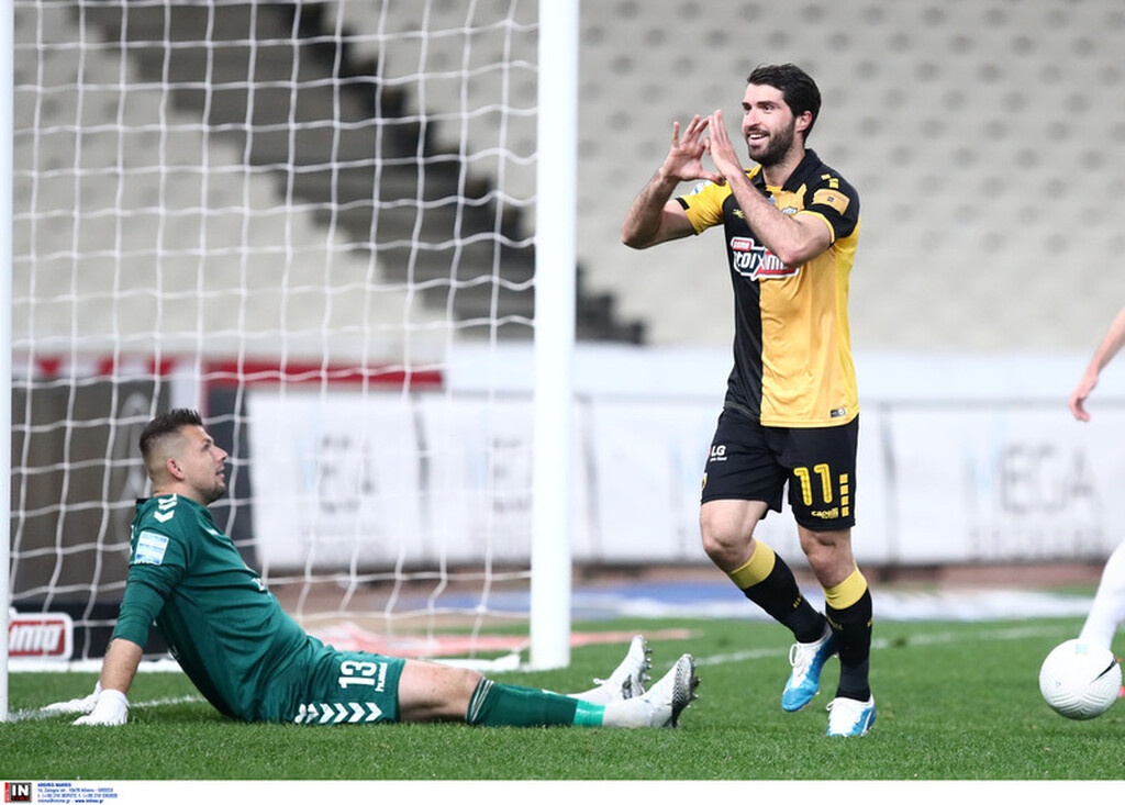 ΑΕΚ-Απόλλων Σμύρνης 2-0: Το «κάθαρισε» με Καρίμ και «έπιασε» τον Άρη (photos+videos)