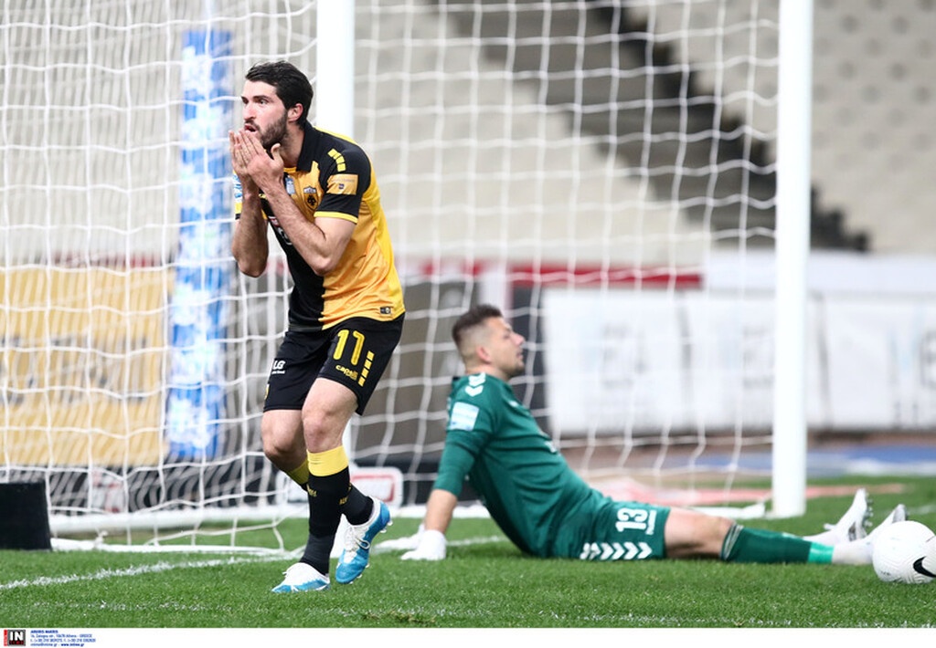 ΑΕΚ-Απόλλων Σμύρνης 2-0: Το «κάθαρισε» με Καρίμ και «έπιασε» τον Άρη (photos+videos)