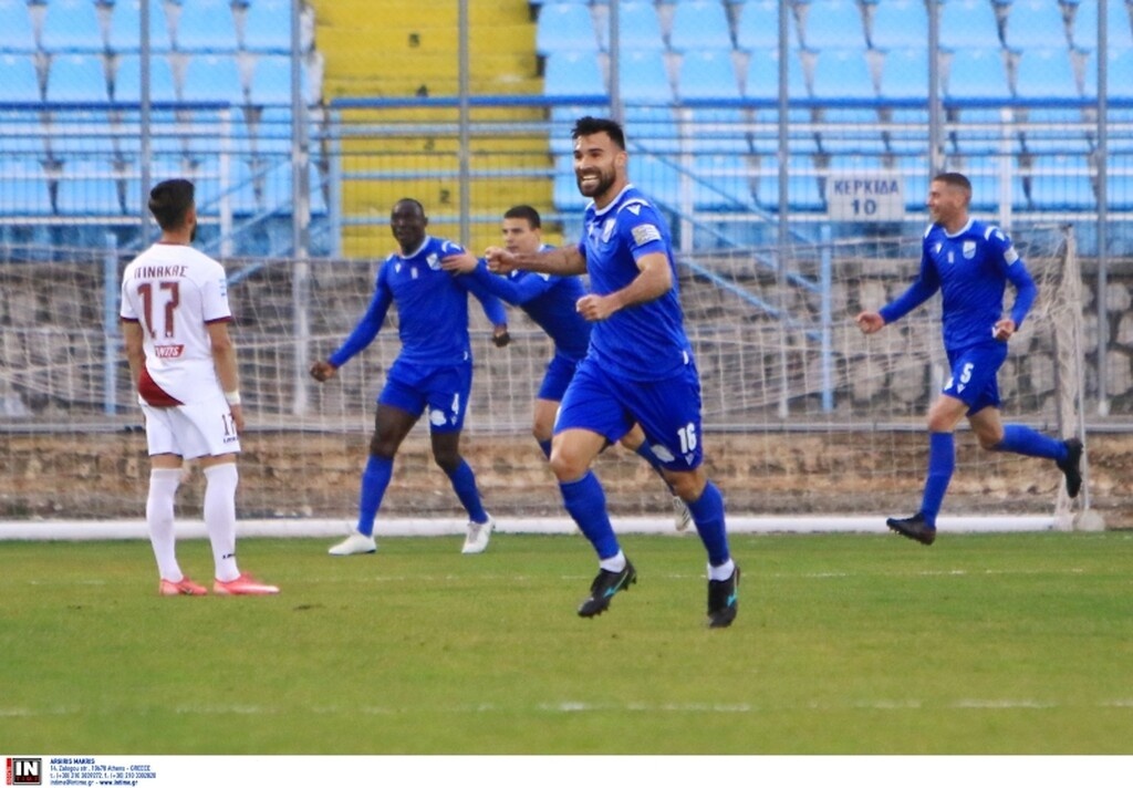 Λαμία-ΑΕΛ: Ημίχρονο-φωτιά με δύο γκολ και ξέσπασμα Κούγια (video+photos)