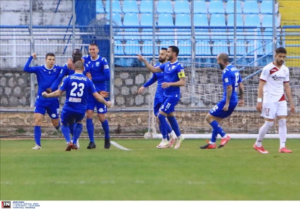 Λαμία-ΑΕΛ: Ημίχρονο-φωτιά με δύο γκολ και ξέσπασμα Κούγια (video+photos)