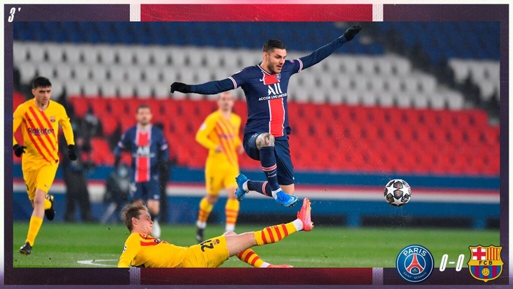 Παρί Σ.Ζ.-Μπαρτσελόνα 1-1: Ο Βασιλιάς Μέσι και ο Εμπαπέ που έρχεται για το στέμμα (video+photos)