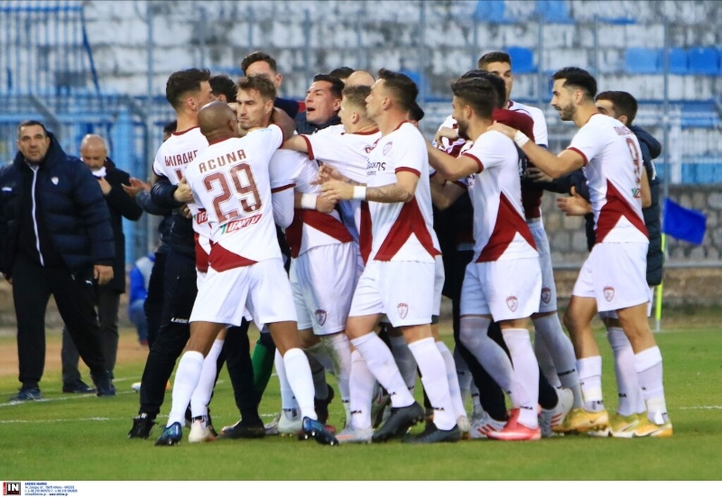 Λαμία-ΑΕΛ: Ημίχρονο-φωτιά με δύο γκολ και ξέσπασμα Κούγια (video+photos)