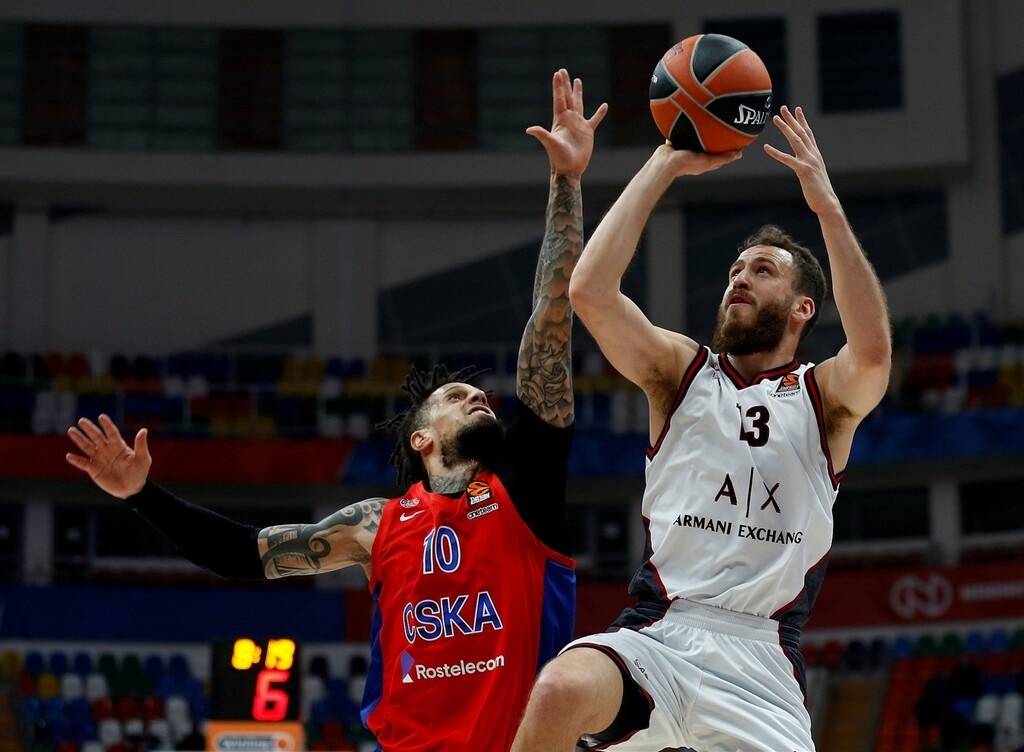 ΤΣΣΚΑ Μ.-Αρμάνι Μιλάνο 76-84: Ο Πάντερ άλωσε την Μόσχα!