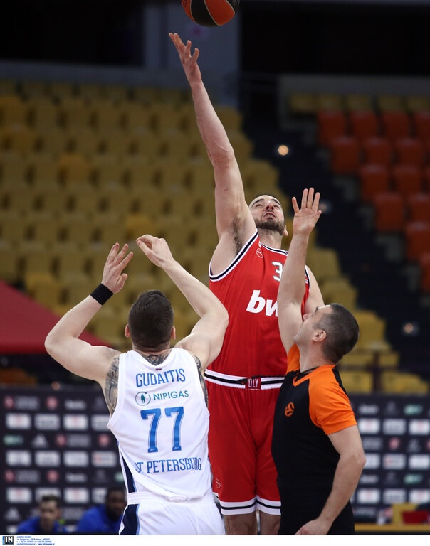 Ολυμπιακός - Ζενίτ 75-61: Αντέδρασε με ηγέτη τον Σπανούλη (videos+photos)