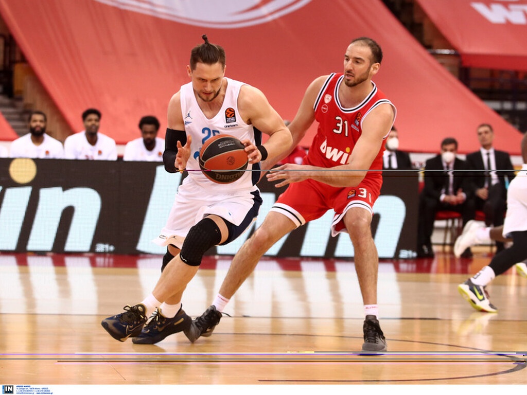 Ολυμπιακός - Ζενίτ 75-61: Αντέδρασε με ηγέτη τον Σπανούλη (videos+photos)