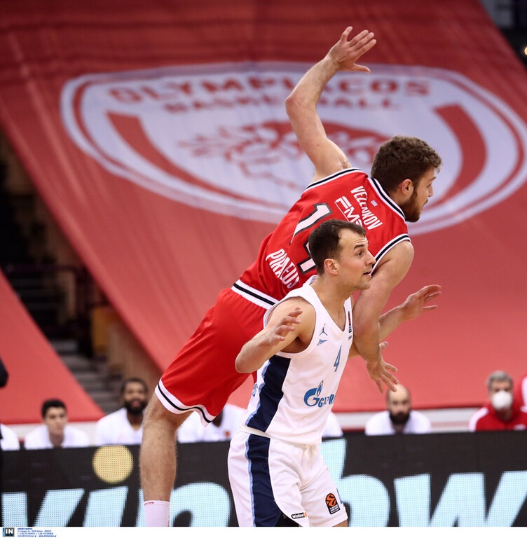 Ολυμπιακός - Ζενίτ 75-61: Αντέδρασε με ηγέτη τον Σπανούλη (videos+photos)