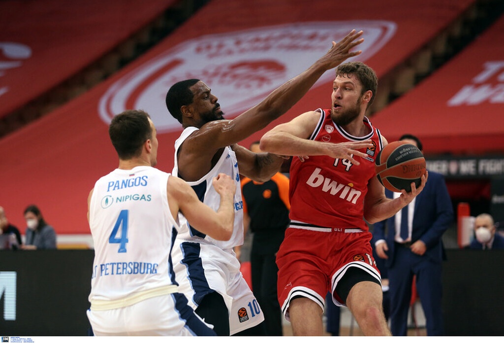 Ολυμπιακός - Ζενίτ 75-61: Αντέδρασε με ηγέτη τον Σπανούλη (videos+photos)