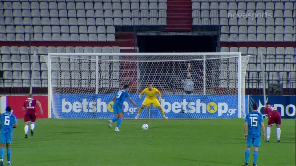 ΑΕΛ-Ολυμπιακός: Γκολ με πέναλτι ο Χασάν (video)