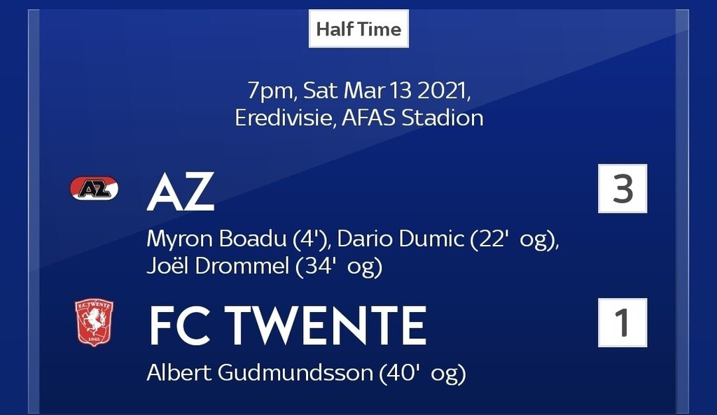 Απίστευτα πράγματα στην Ολλανδία: Τρία αυτογκόλ σε ένα ημίχρονο (video)