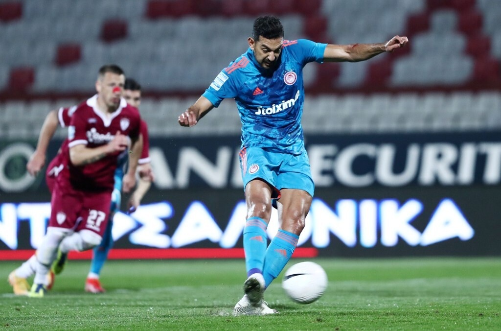 ΑΕΛ-Ολυμπιακός: Γκολ με πέναλτι ο Χασάν (video)