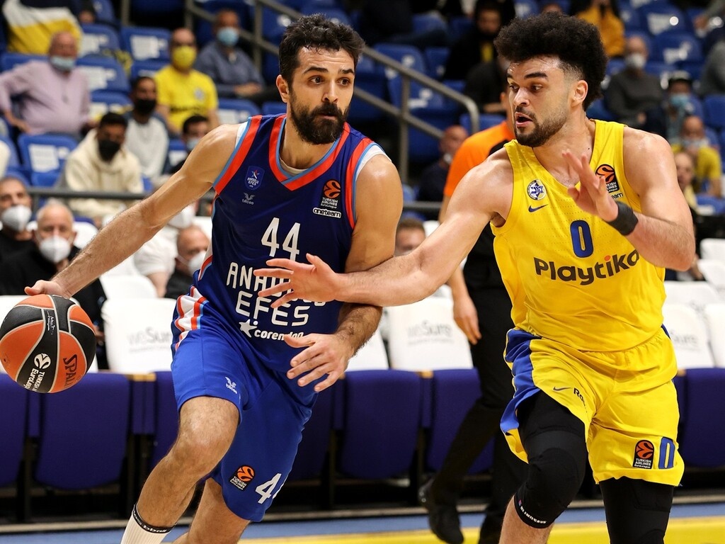 Μακάμπι Τελ Αβίβ- Αναντολού Εφές 66-90: Προκαλεί τρόμο, με Λάρκιν-Μίτσιτς!