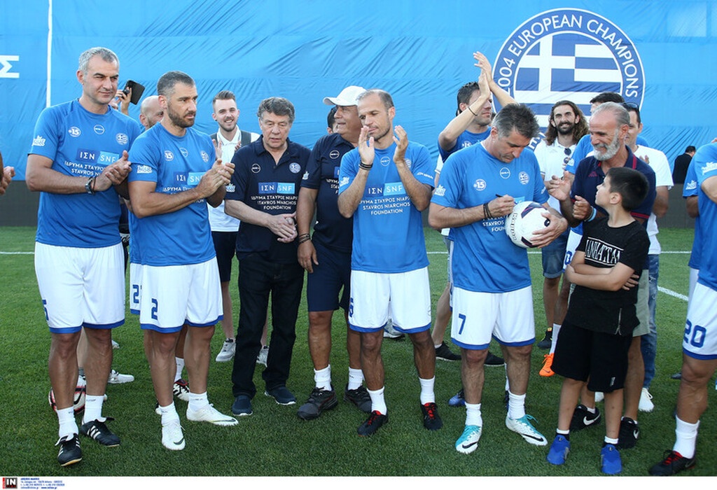 ΕΠΟ: Το μήνυμα του Ζαγοράκη στους Legends 2004 (photos)