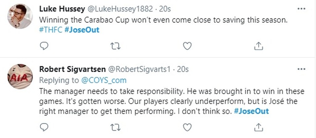 #JoseOut: Οργή για τον «απατεώνα» Μουρίνιο μετά τον αποκλεισμό της Τότεναμ (photos)