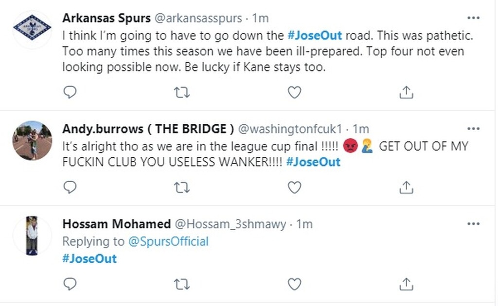 #JoseOut: Οργή για τον «απατεώνα» Μουρίνιο μετά τον αποκλεισμό της Τότεναμ (photos)