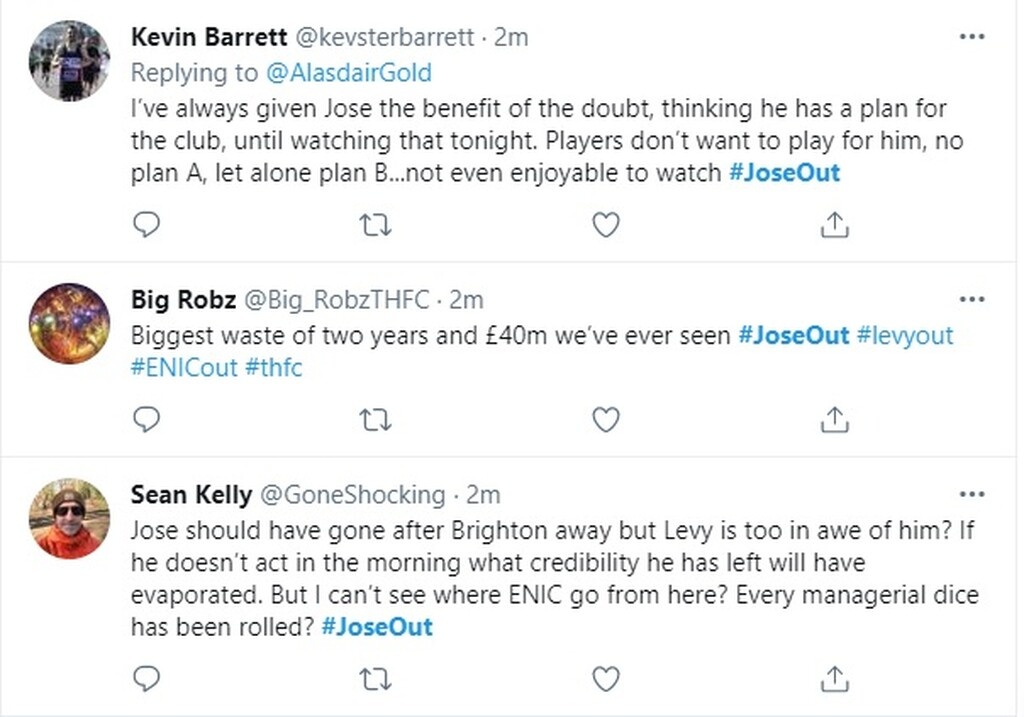 #JoseOut: Οργή για τον «απατεώνα» Μουρίνιο μετά τον αποκλεισμό της Τότεναμ (photos)