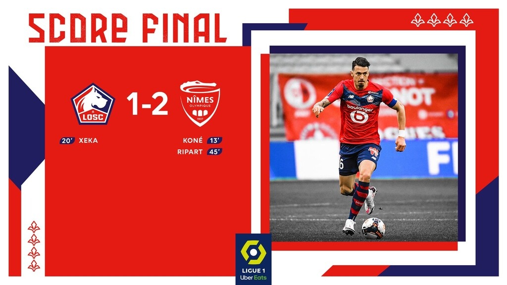 Ligue 1: Τεράστια έκπληξη, η Νιμ έριξε στο καναβάτσο την πρωτοπόρο Λιλ! (photos)