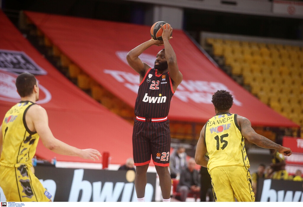 Ολυμπιακός-Άρης 97-67: Έκαναν την δουλειά Λαρεντζάκης-Κουφός
