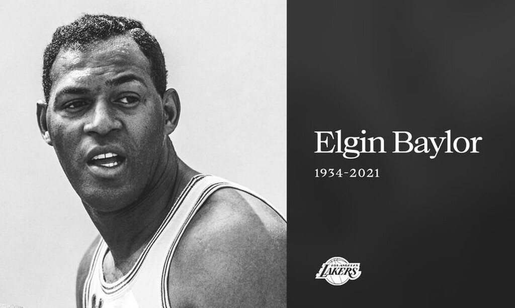 Θλίψη στο NBA - Απεβίωσε ο θρύλος των Λέικερς, Ελτζιν Μπέιλορ
