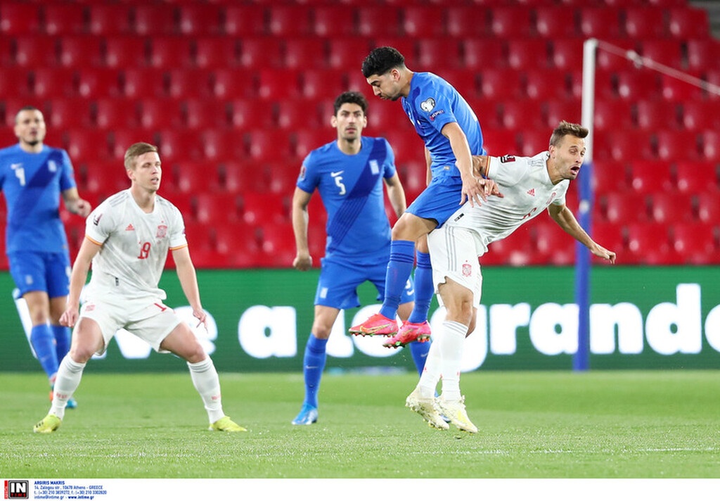 Το ματς της Εθνικής με την Ισπανία σε εικόνες