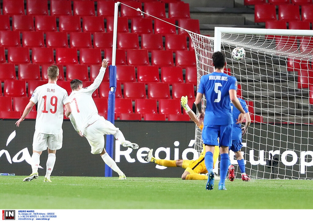 Το ματς της Εθνικής με την Ισπανία σε εικόνες