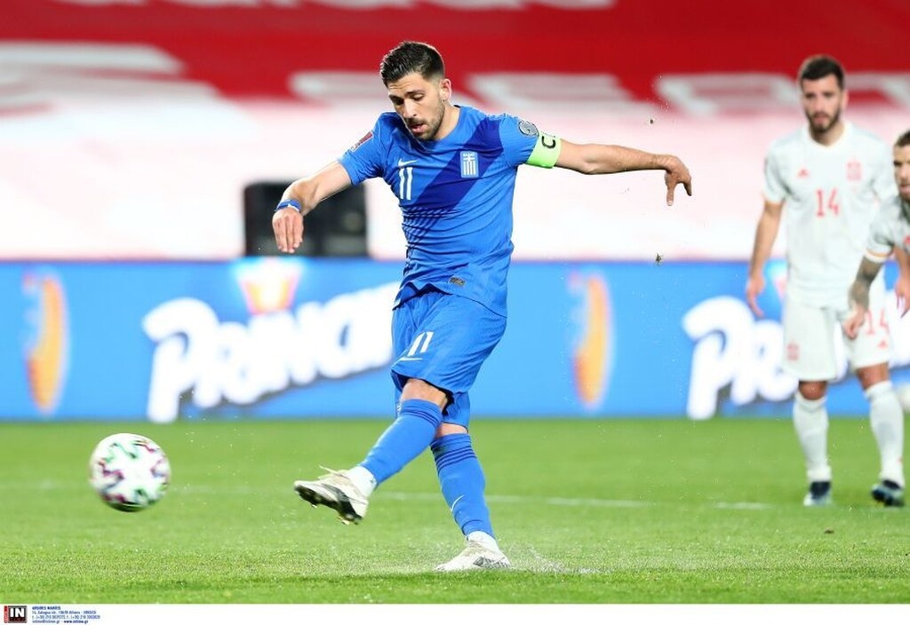 Ισπανία-Ελλάδα: Ισοφάρισε ο αρχηγός Μπακασέτας! (Video)