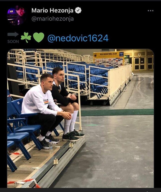 Παναθηναϊκός ΟΠΑΠ: Το... μήνυμα Χεζόνια για Νέντοβιτς (photos)