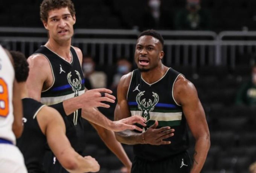 NBA: Τα «όργια» του Θανάση Αντετοκούνμπο (photos+video)