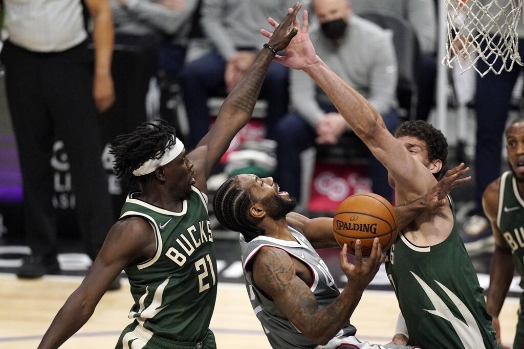 NBA: Δεν έφτανε ο Γιάννης - Υπέταξαν τους Μπακς οι Κλίπερς (photos+video)
