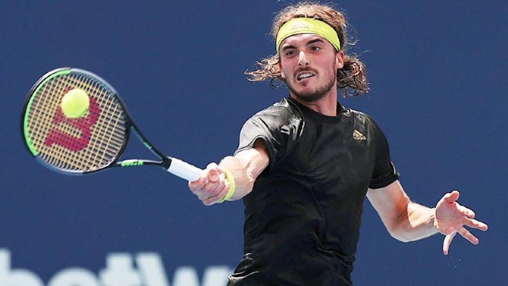 Στέφανος Τσιτσιπάς: Με άνεση στους «16» (photos+video)